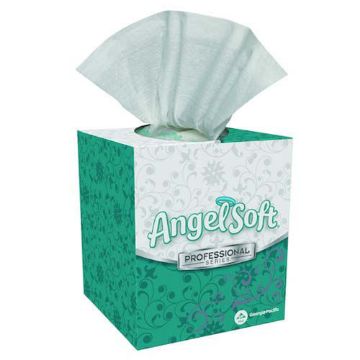 Picture of Angel Soft Facial Tissue, 2 Ply, 8.80" x 7.60", White, 36/Carton