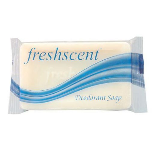 Picture of Freshscent Deodorant Bar Soap, #1 1/2 Individually Wrapped Bar, 500 bars per Carton
