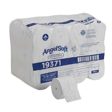 Picture of Angel Soft Toilet Paper, 2-ply Bath Tissue, 750 sheets/roll, White, 36 rolls/carton