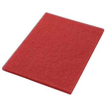 Picture of Orbital Floor Buffing Pad, Red, 14" X 28", 5 per carton