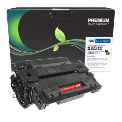 Picture of MICR Toner Cartridge for HP CE255A, Black