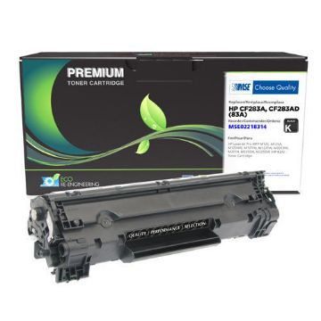 Picture of MSE Remanufactured Toner Cartridge for HP 83A (CF283A), Black