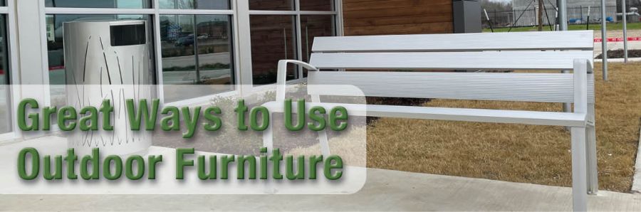 4 Great Ways to Use Outdoor Furniture at the Workplace