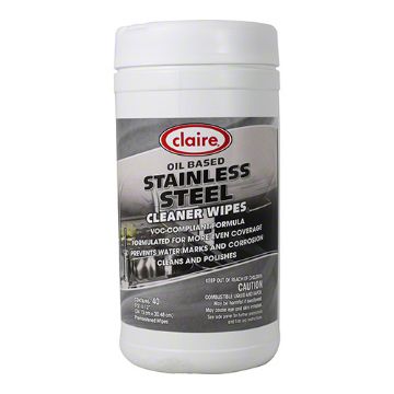Picture of Stainless Steel Wipes, 9.5" x 12", 40 wips/tub, 6 tubs/carton