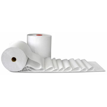 Picture of Transcend White Roll Hand Towel, 1-Ply, 7.9" wide, 800' roll, 1.25" Angled 3 core, 6 rolls/carton