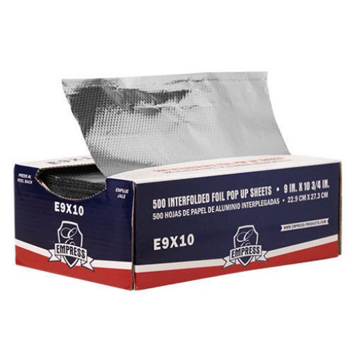 Picture of Aluminum Foil Pop-Up sheets, 12 x 10.75, 500 sheets per Box