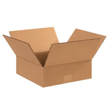 Picture of 12x12x4 Corrugated Boxes, 25/Bundle